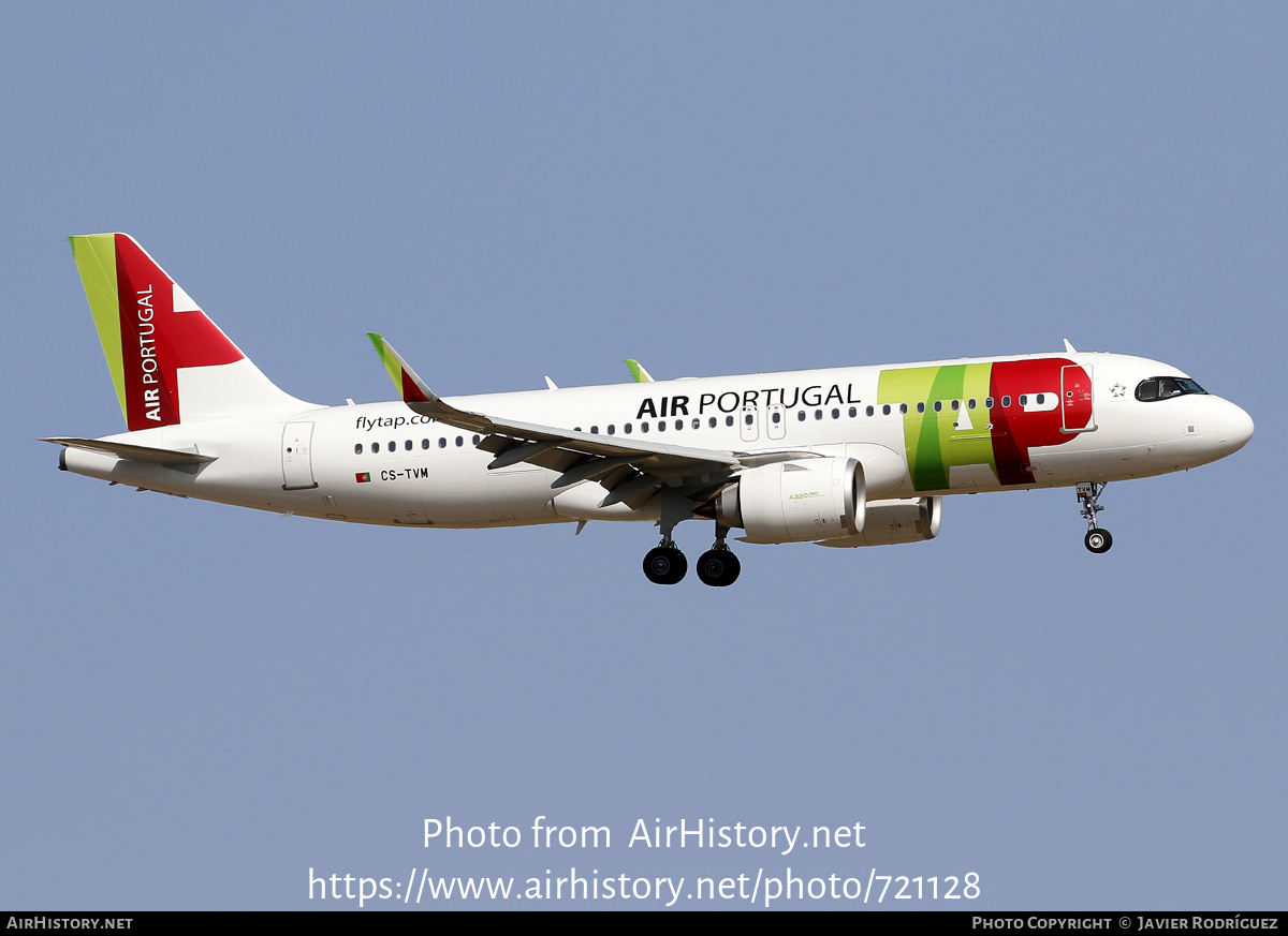 Aircraft Photo of CS-TVM | Airbus A320-251N | TAP Air Portugal | AirHistory.net #721128