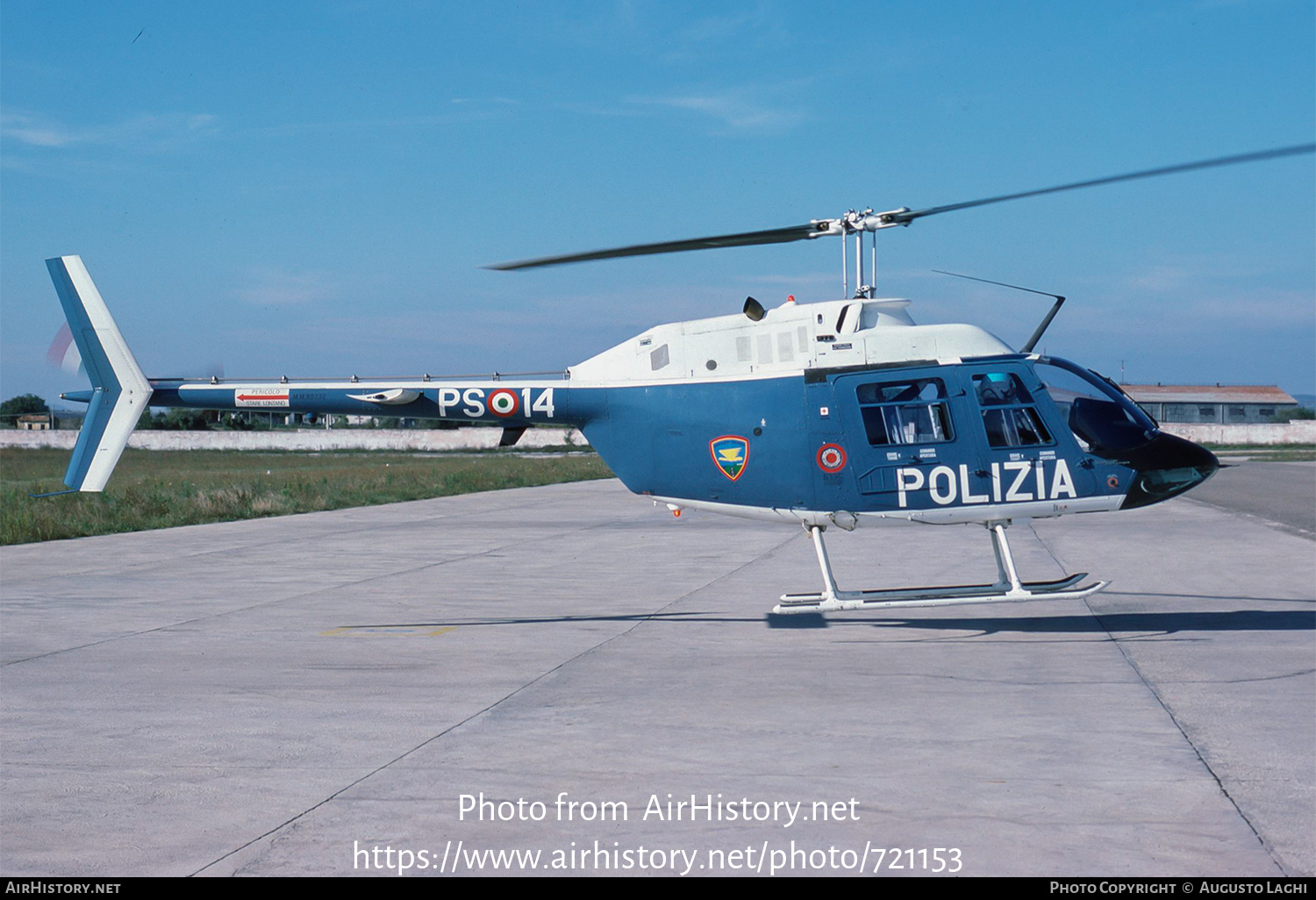 Aircraft Photo of MM80732 | Agusta AB-206A-1 JetRanger | AirHistory.net #721153