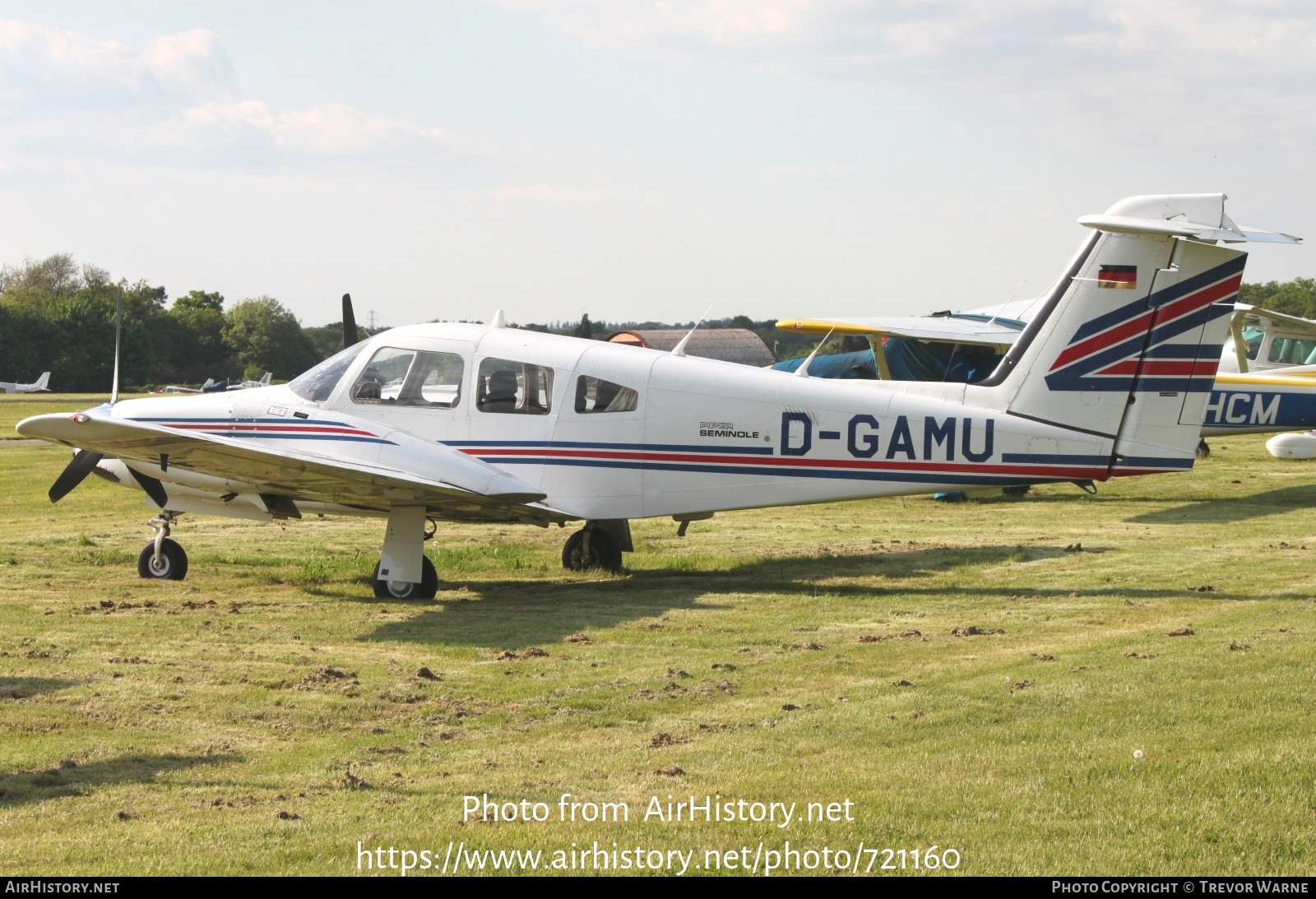 Aircraft Photo of D-GAMU | Piper PA-44-180T Seminole | AirHistory.net #721160