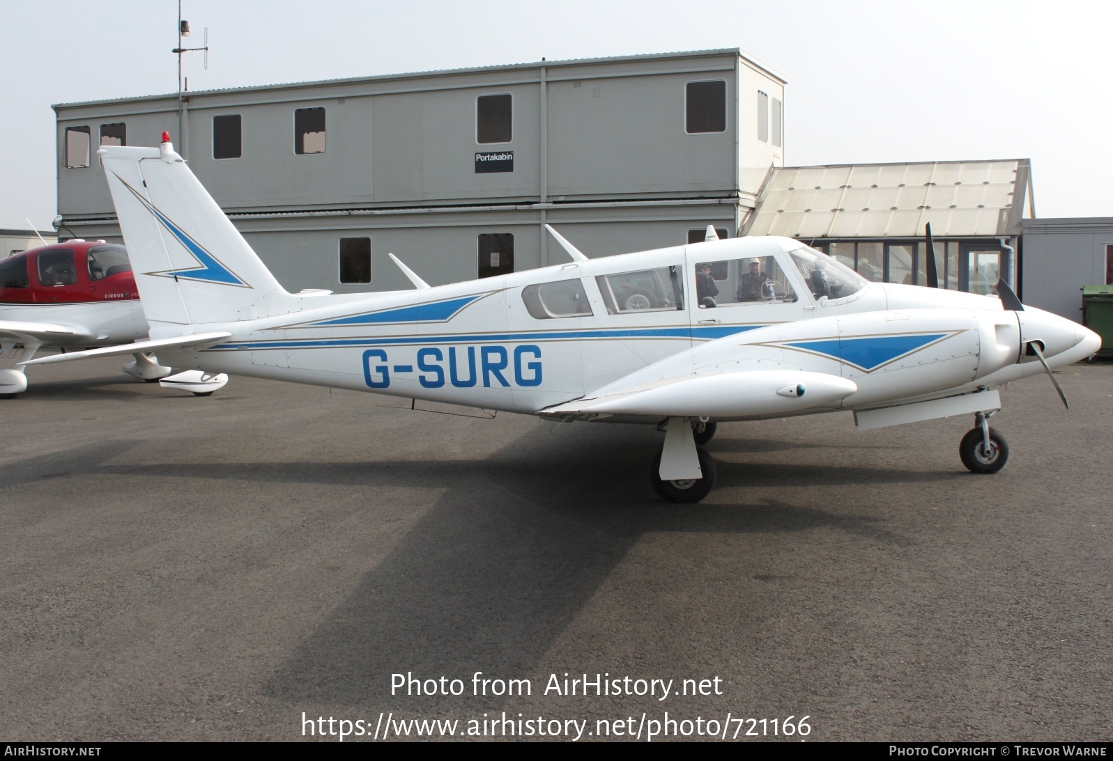 Aircraft Photo of G-SURG | Piper PA-30-160 Twin Comanche B | AirHistory.net #721166