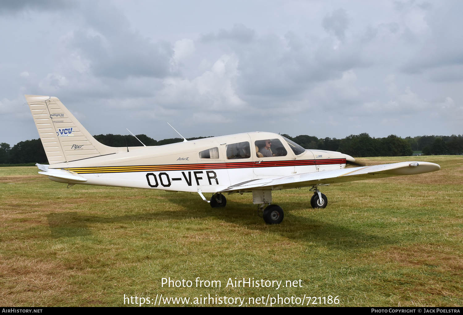 Aircraft Photo of OO-VFR | Piper PA-28-181 Archer II | VCU - Vliegclub Ursel | AirHistory.net #721186