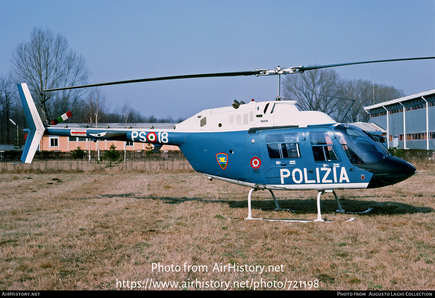 Aircraft Photo of MM80735 | Agusta AB-206A-1 | Italy - Polizia | AirHistory.net #721198