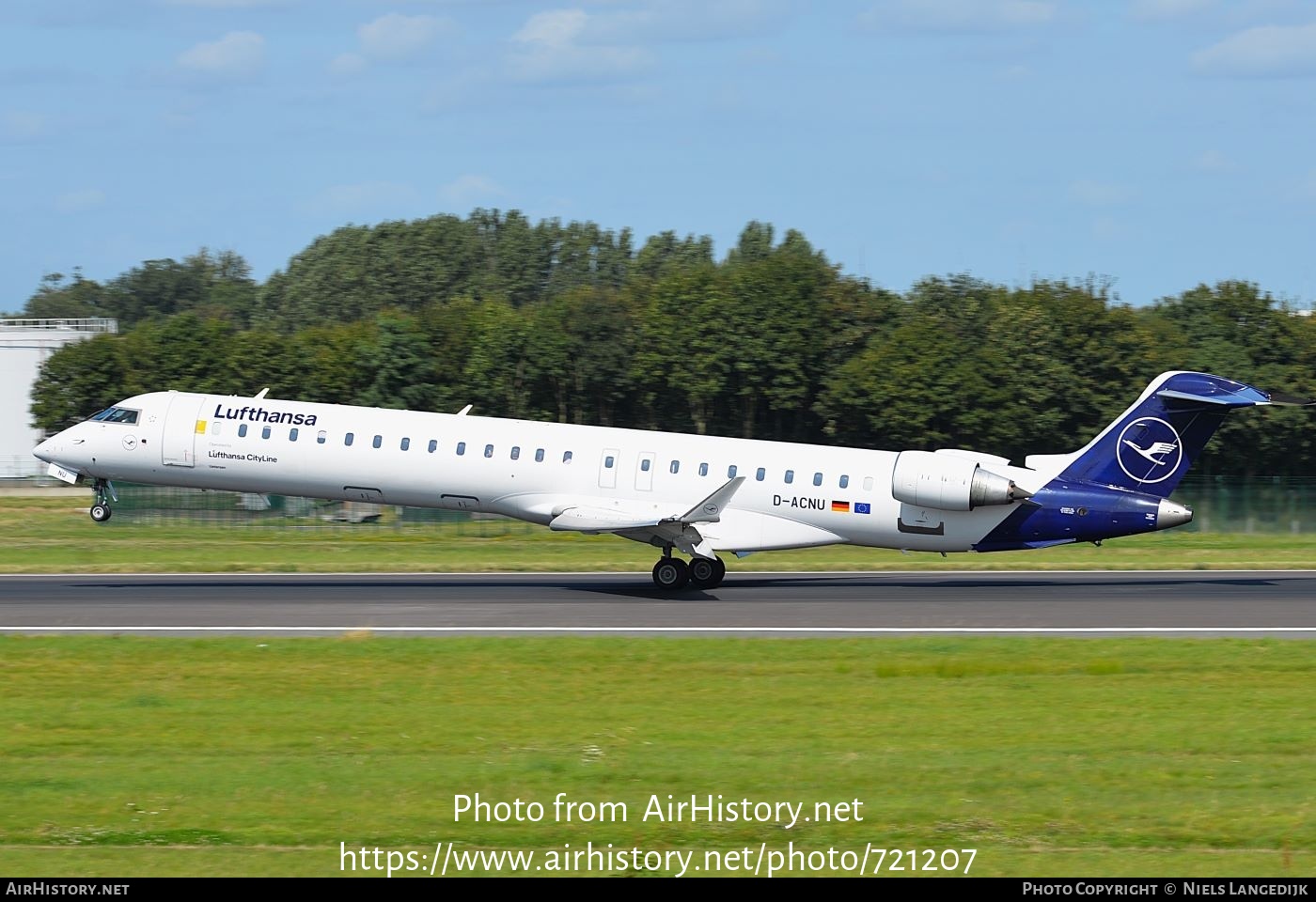 Aircraft Photo of D-ACNU | Bombardier CRJ-900LR (CL-600-2D24) | Lufthansa | AirHistory.net #721207