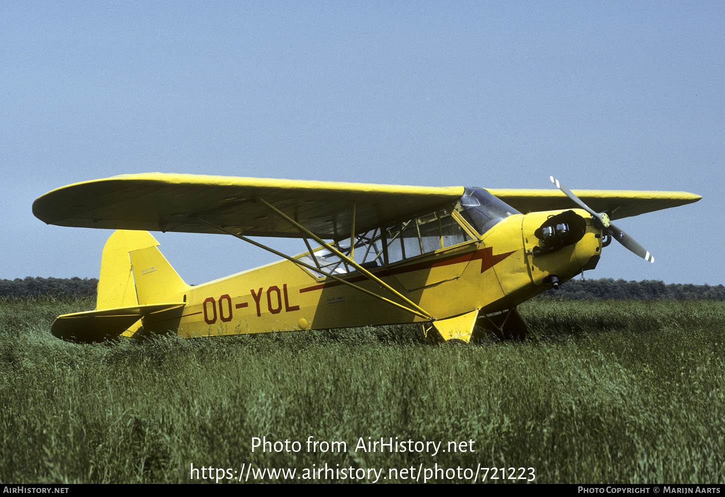 Aircraft Photo of OO-YOL | Piper J-3C-65 Cub | AirHistory.net #721223