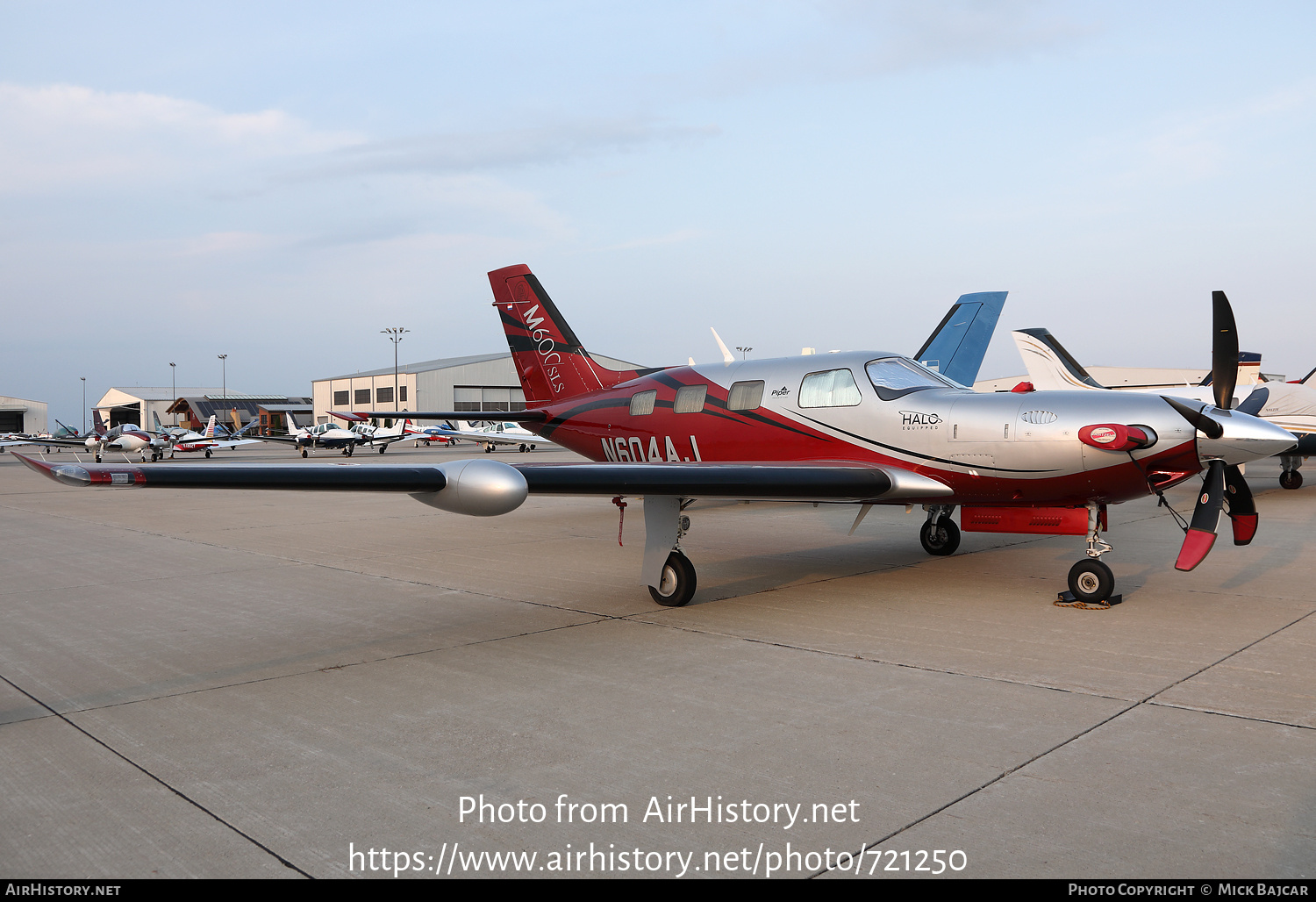 Aircraft Photo of N604AJ | Piper PA-46-600TP M600 SLS | AirHistory.net #721250