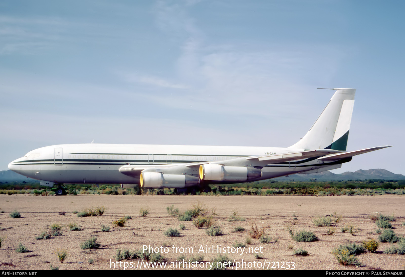 Aircraft Photo of VR-CAN | Boeing 707-138B | AirHistory.net #721253