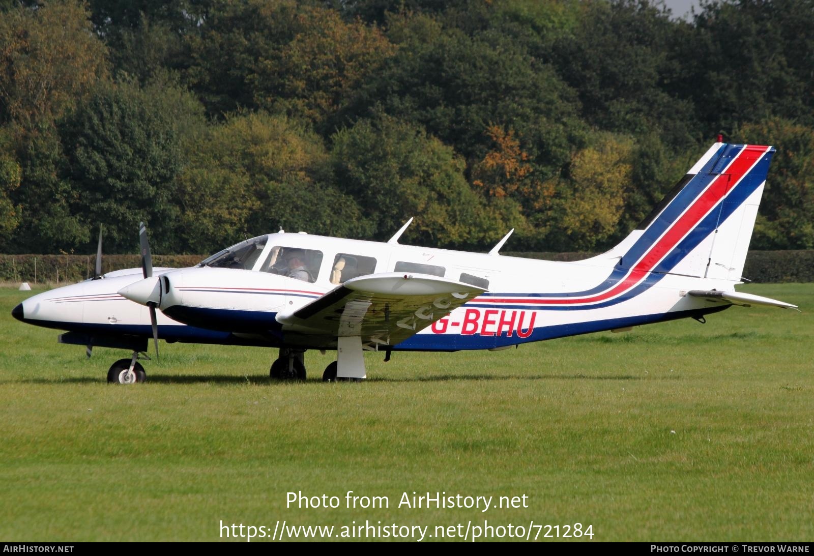 Aircraft Photo of G-BEHU | Piper PA-34-200T Seneca II | AirHistory.net #721284