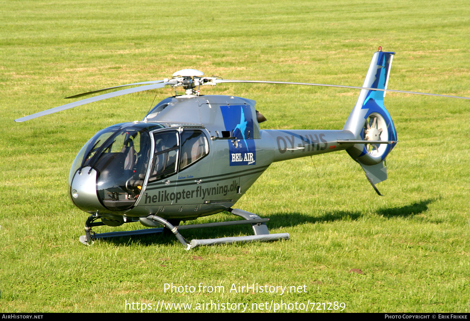 Aircraft Photo of OY-HHS | Eurocopter EC-120B Colibri | Bel Air | AirHistory.net #721289