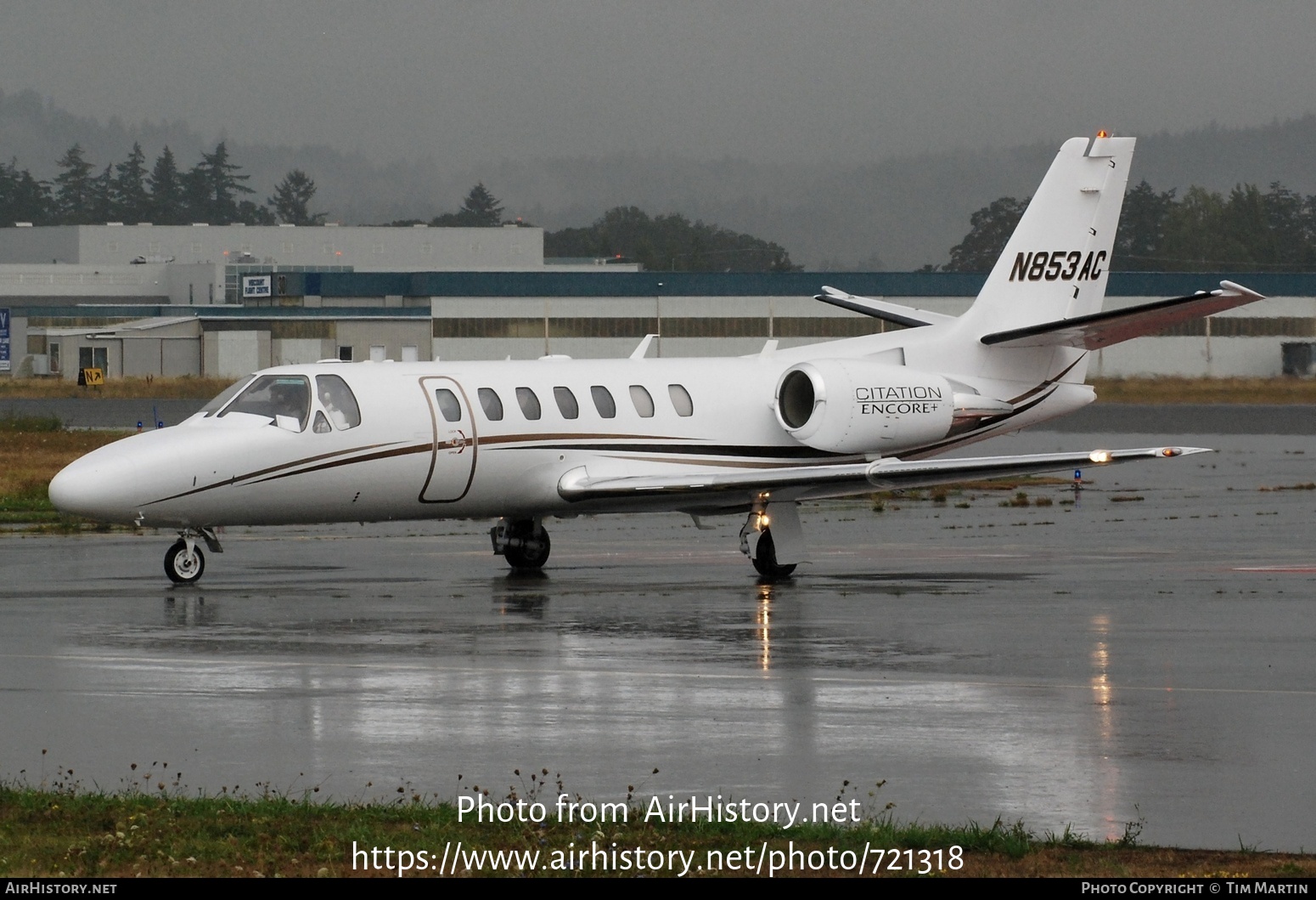 Aircraft Photo of N853AC | Cessna 560 Citation Encore+ | AirHistory.net #721318