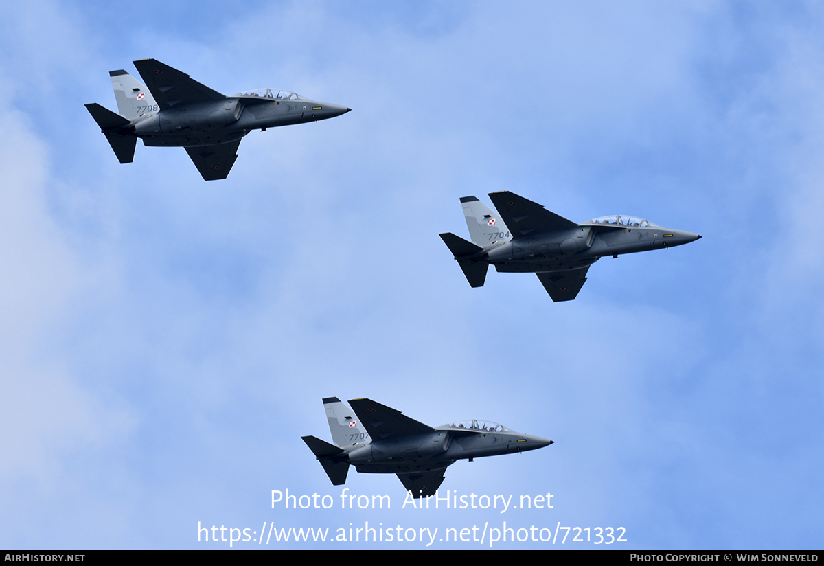 Aircraft Photo of 7704 | Alenia Aermacchi M-346 Master | Poland - Air Force | AirHistory.net #721332