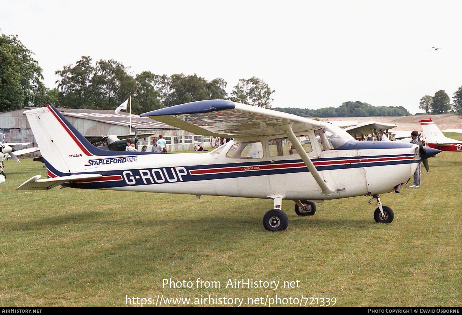 Aircraft Photo of G-ROUP | Reims F172M Skyhawk | Stapleford Flight Centre | AirHistory.net #721339