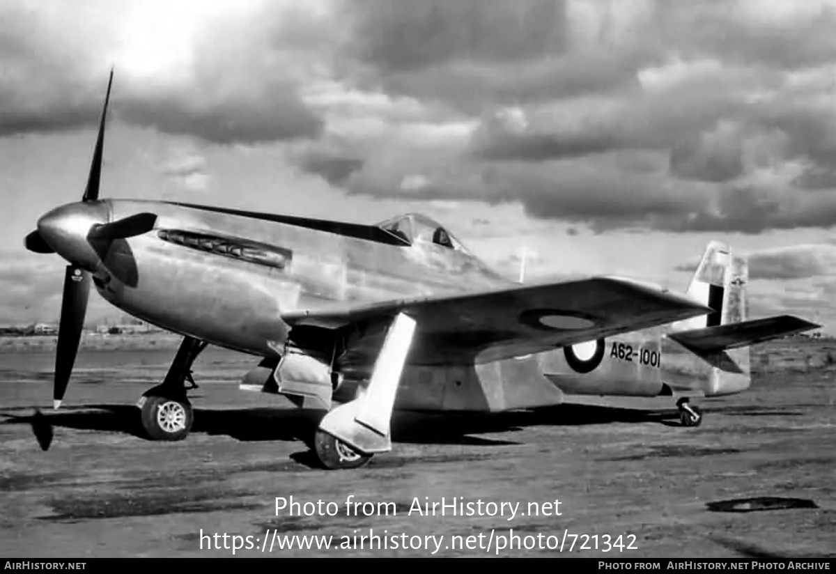 Aircraft Photo of A62-1001 | Commonwealth CA-15 | Australia - Air Force | AirHistory.net #721342