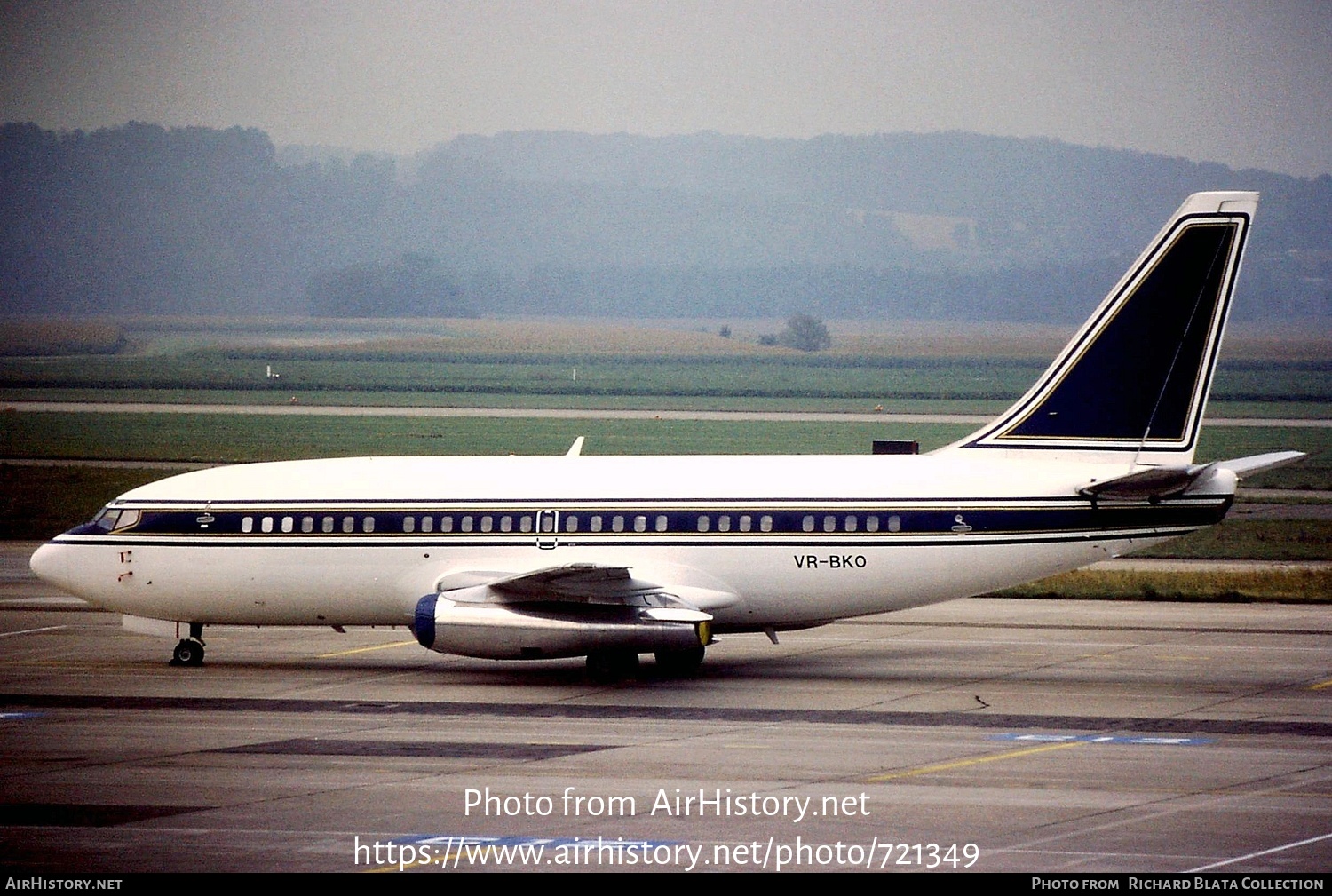 Aircraft Photo of VR-BKO | Boeing 737-2S9/Adv | AirHistory.net #721349