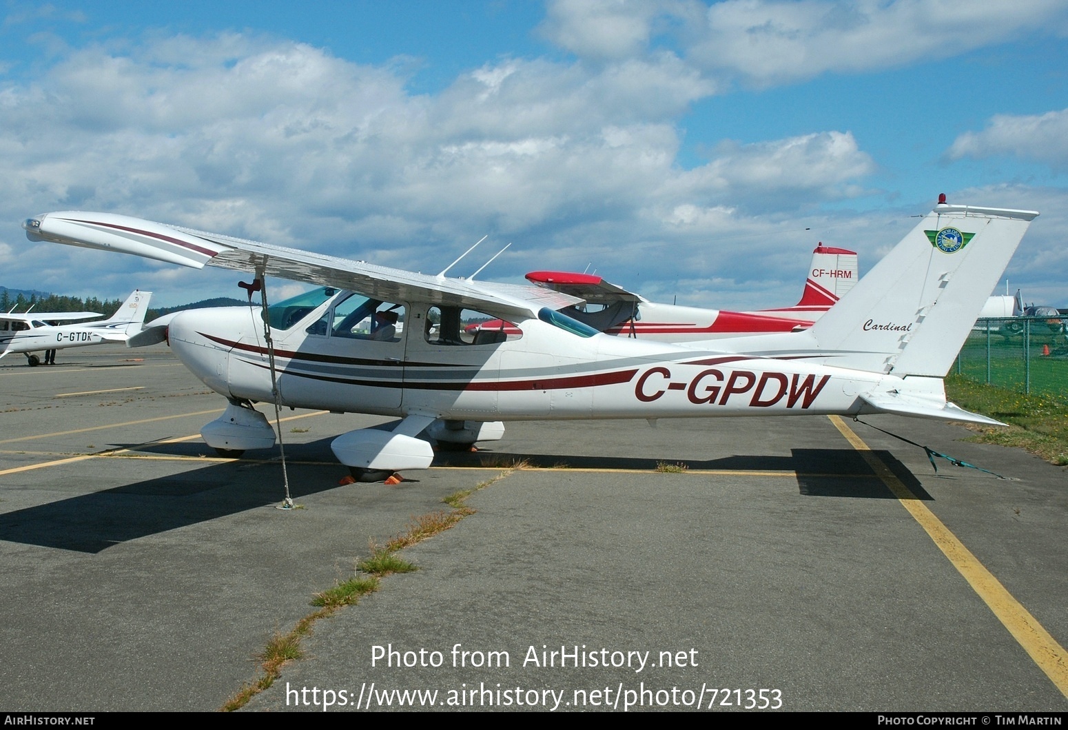 Aircraft Photo of C-GPDW | Cessna 177B Cardinal | Borden Flying Club | AirHistory.net #721353