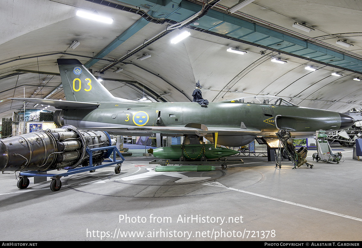 Aircraft Photo of 32512 | Saab J32E Lansen | Sweden - Air Force | AirHistory.net #721378