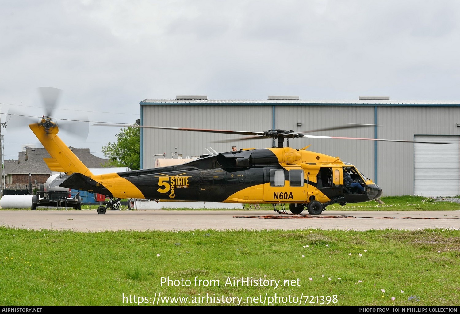 Aircraft Photo of N60A | Sikorsky UH-60A Black Hawk (S-70A) | 5 State Helicopters | AirHistory.net #721398