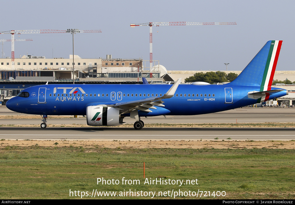 Aircraft Photo of EI-HOH | Airbus A320-272N | ITA Airways | AirHistory.net #721400