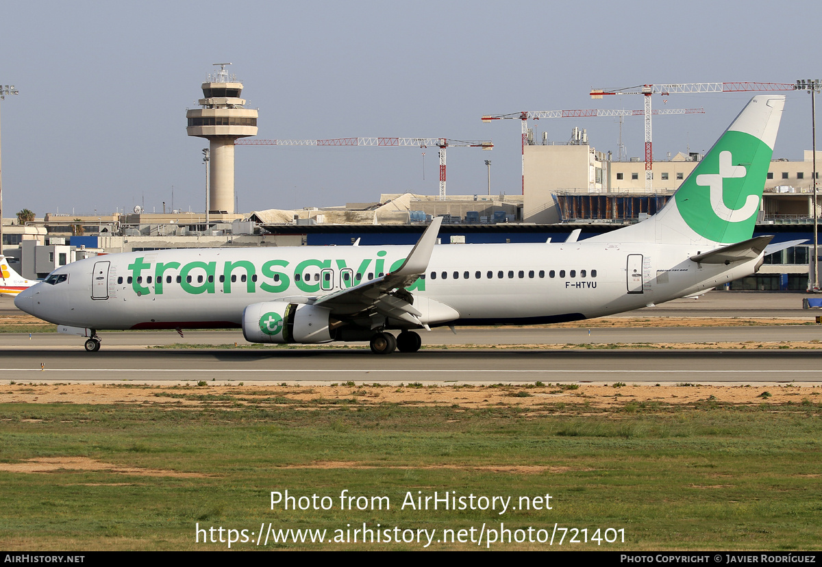 Aircraft Photo of F-HTVU | Boeing 737-86J | Transavia | AirHistory.net #721401