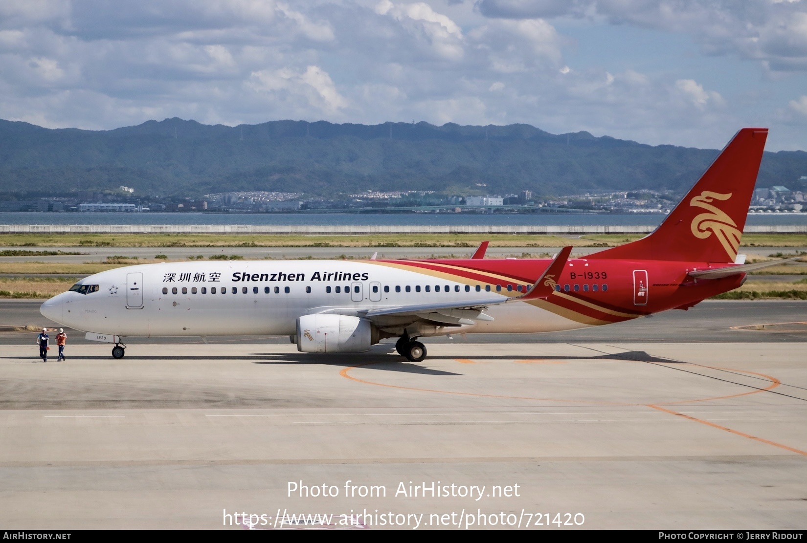 Aircraft Photo of B-1939 | Boeing 737-87L | Shenzhen Airlines | AirHistory.net #721420