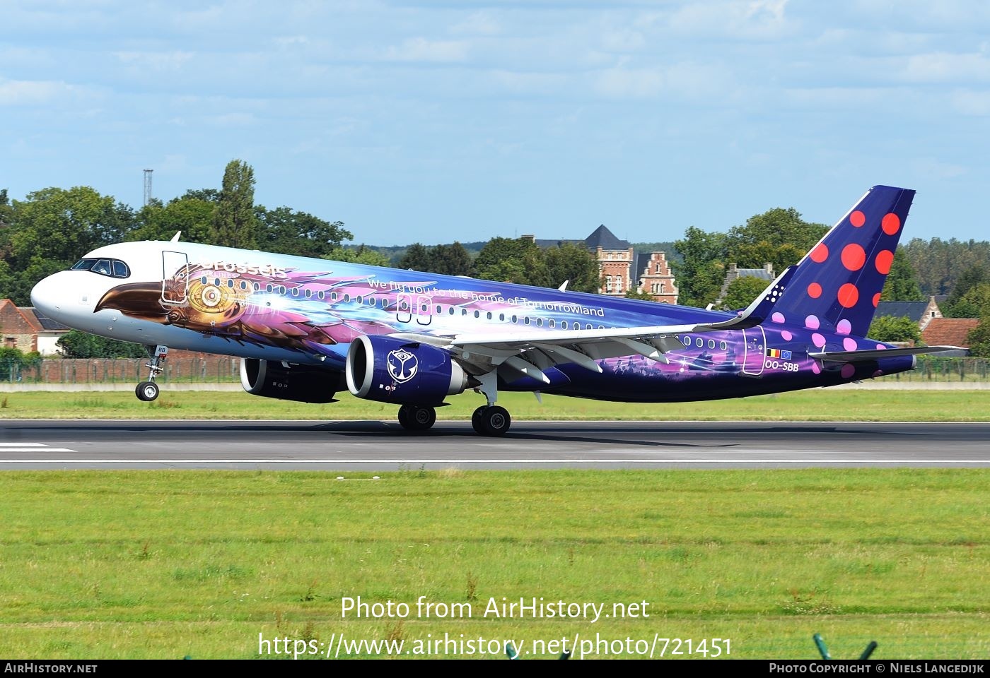 Aircraft Photo of OO-SBB | Airbus A320-251N | Brussels Airlines | AirHistory.net #721451