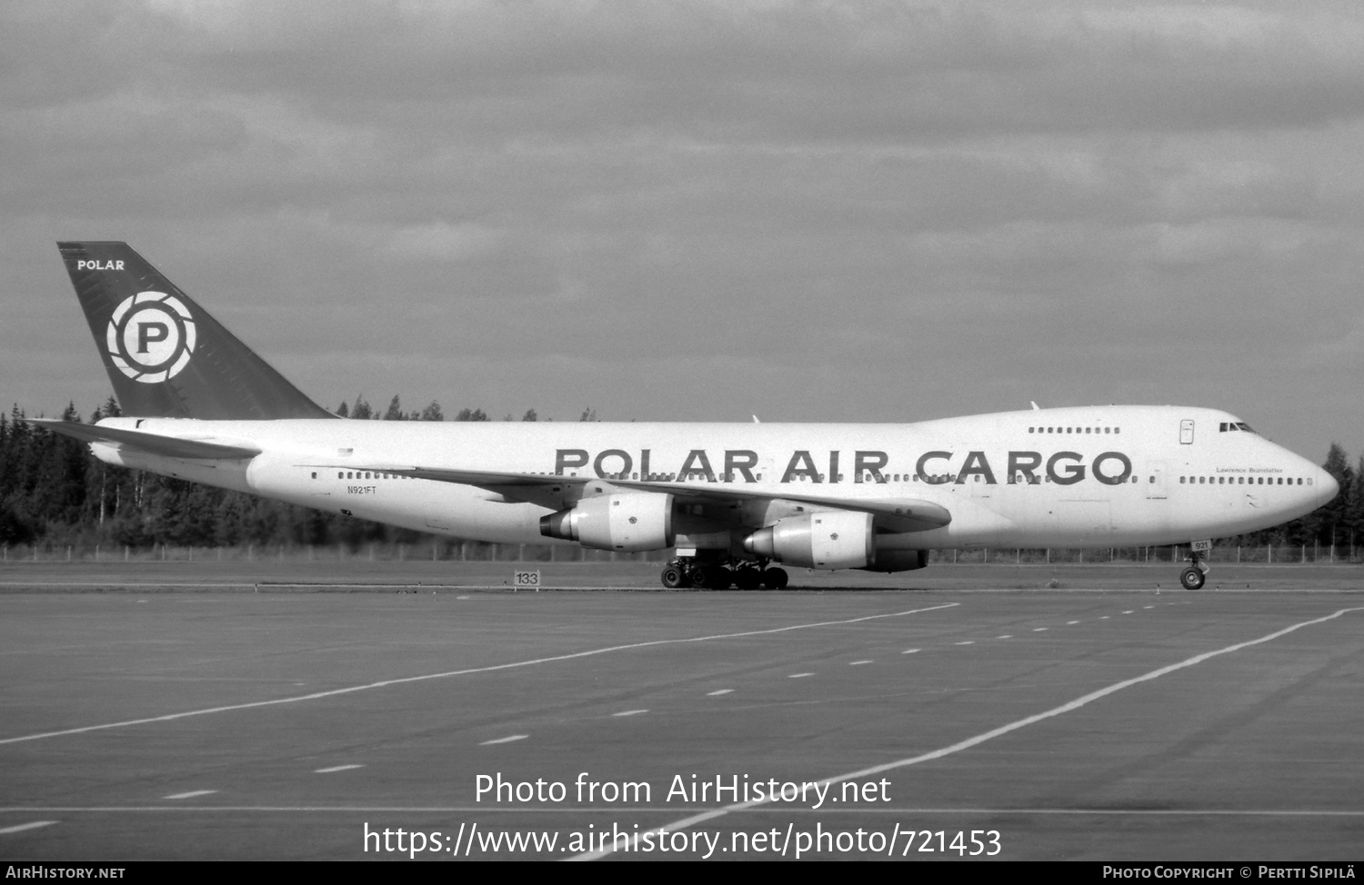 Aircraft Photo of N921FT | Boeing 747-283B(SF) | Polar Air Cargo | AirHistory.net #721453