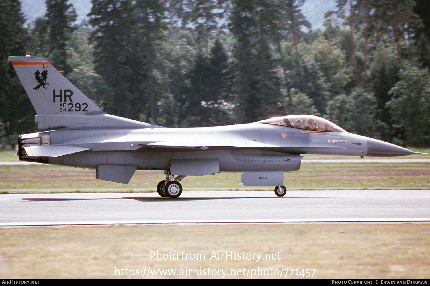 Aircraft Photo of 84-1292 | General Dynamics F-16C Fighting Falcon | USA - Air Force | AirHistory.net #721457