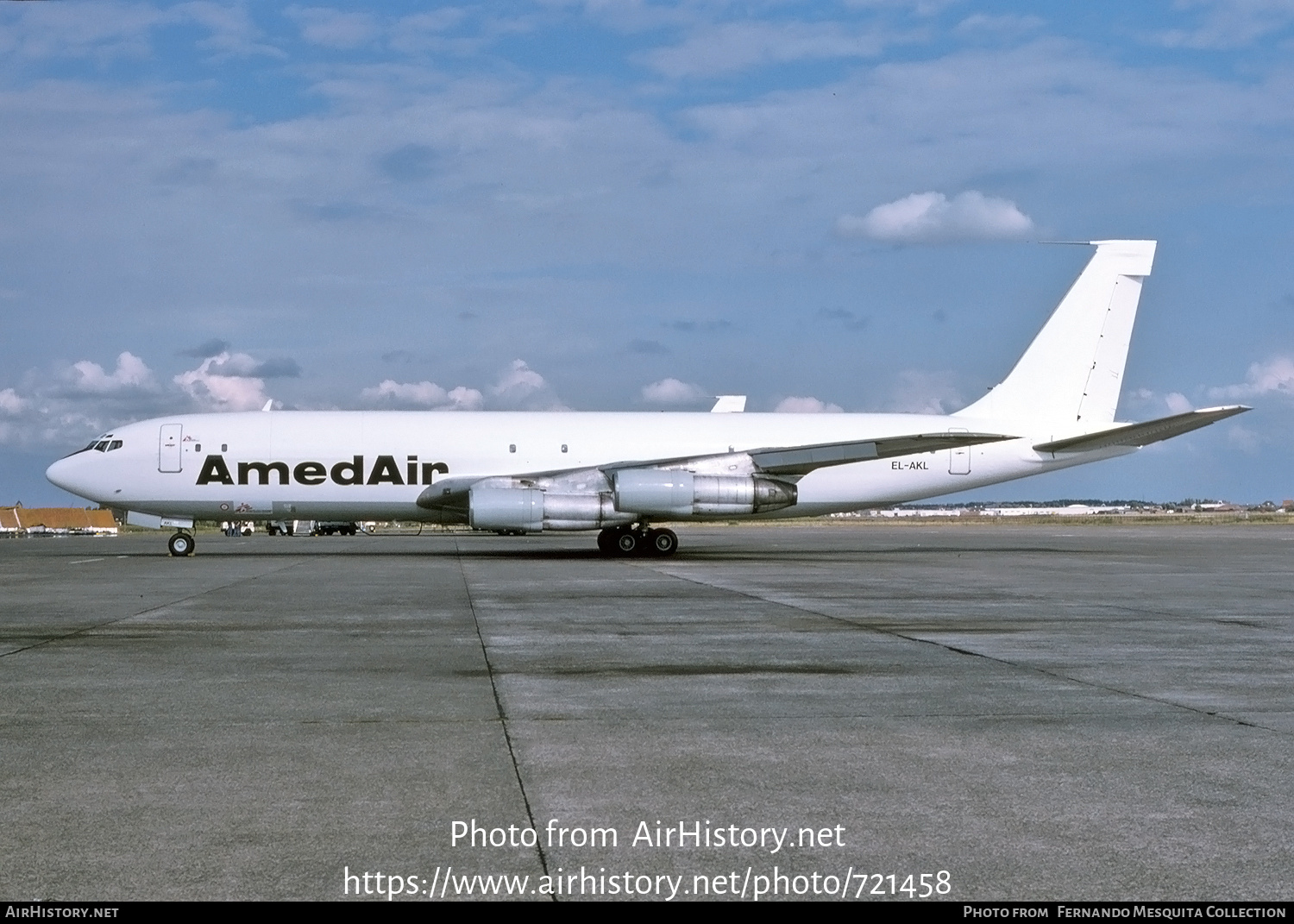 Aircraft Photo of EL-AKL | Boeing 707-351C | Amed Air | AirHistory.net #721458