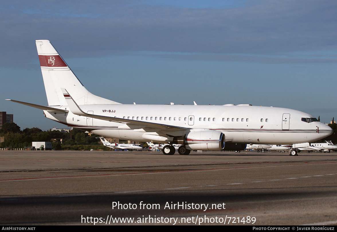 Aircraft Photo of VP-BJJ | Boeing 737-7BC BBJ | AirHistory.net #721489