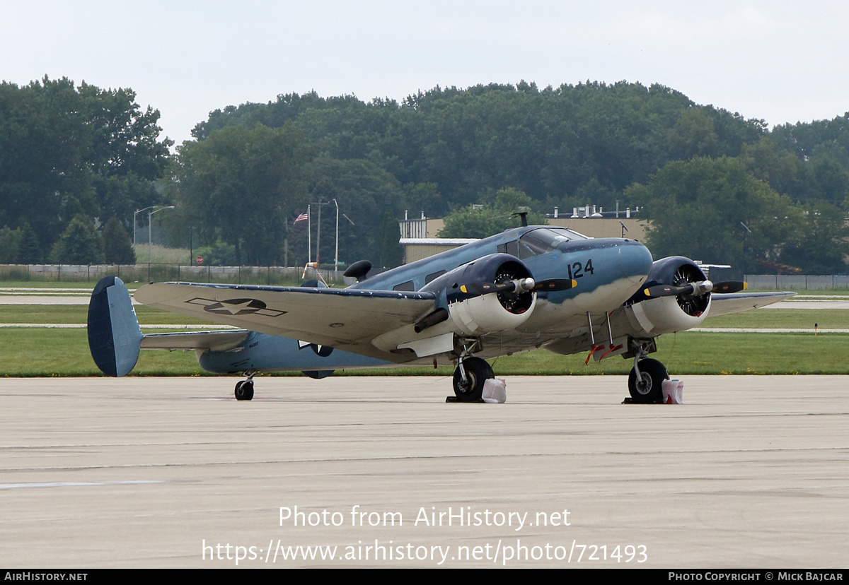 Aircraft Photo of N4207 | Beech RC-45J Expeditor | USA - Navy | AirHistory.net #721493