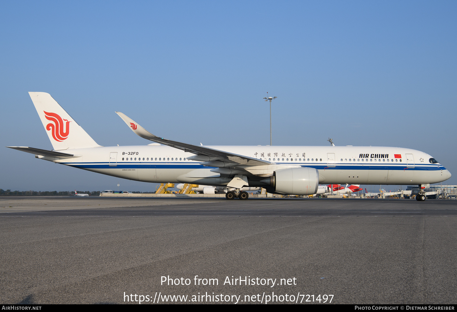 Aircraft Photo of B-32FO | Airbus A350-941 | Air China | AirHistory.net #721497