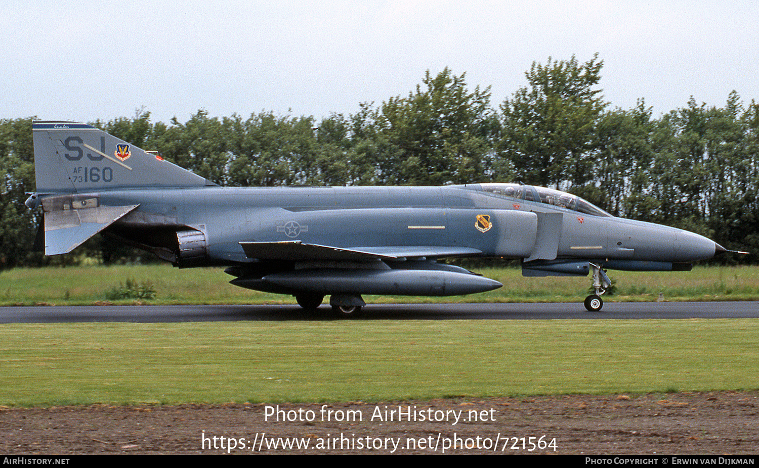 Aircraft Photo of 73-1160 | McDonnell Douglas F-4E Phantom II | USA - Air Force | AirHistory.net #721564