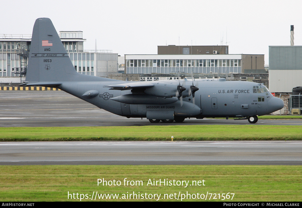 Aircraft Photo of 91-1653 / 11653 | Lockheed C-130H Hercules | USA - Air Force | AirHistory.net #721567