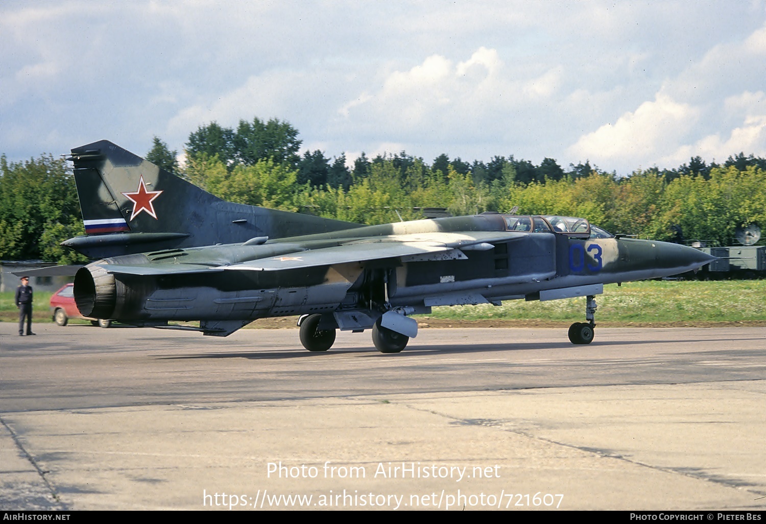 Aircraft Photo of 03 blue | Mikoyan-Gurevich MiG-23U | AirHistory.net #721607