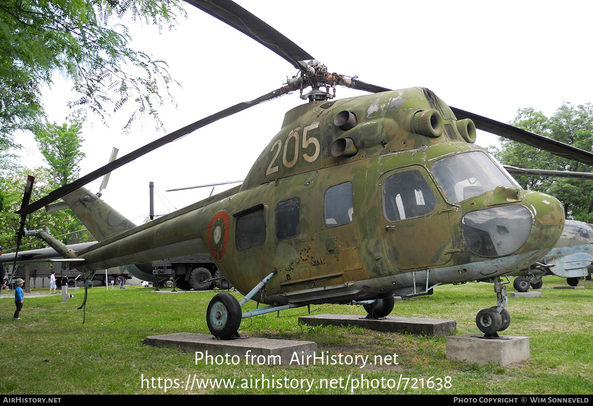 Aircraft Photo of 205 | Mil Mi-2 | Bulgaria - Air Force | AirHistory.net #721638