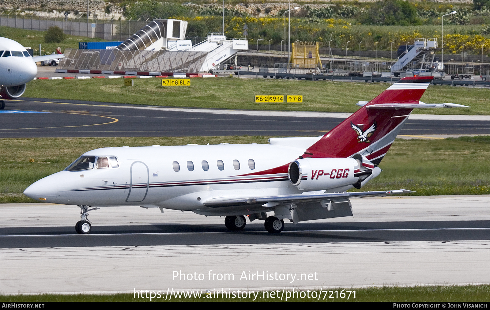 Aircraft Photo of VP-CGG | Raytheon Hawker 800XP | AirHistory.net #721671