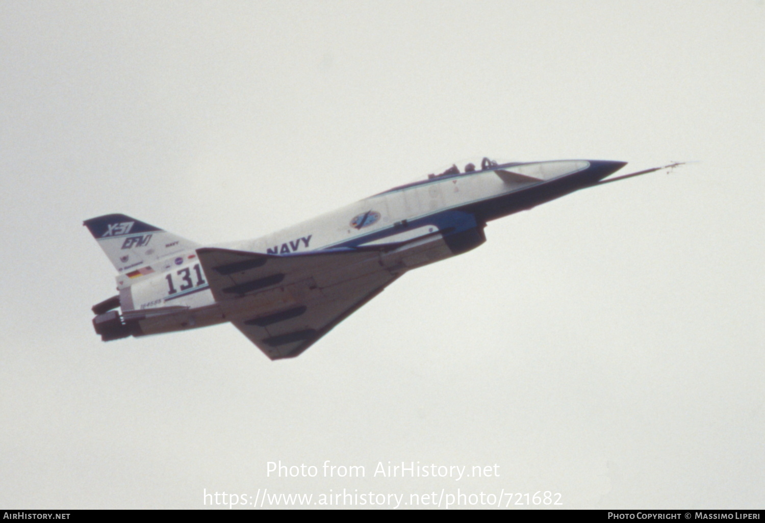 Aircraft Photo of 164585 | Rockwell-MBB X-31A | USA - Navy | AirHistory.net #721682