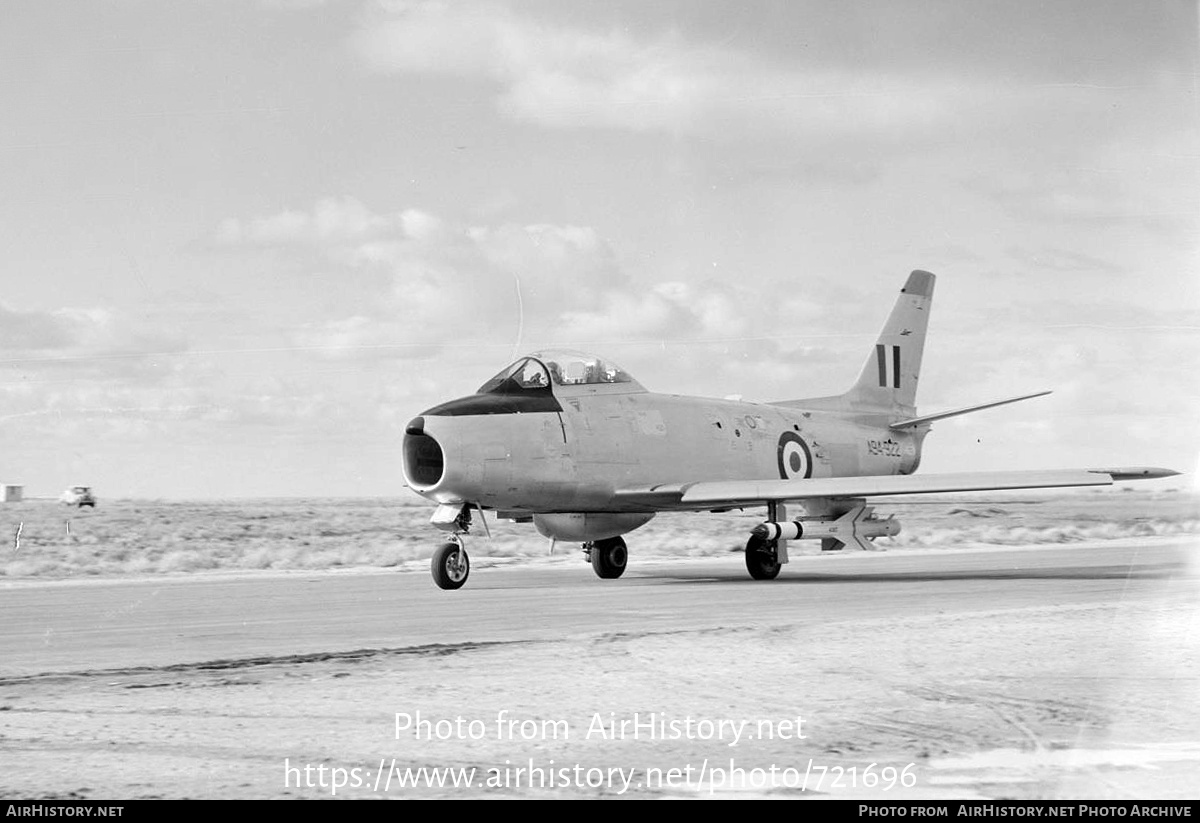 Aircraft Photo of A94-922 | Commonwealth CA-27 Sabre Mk31 | Australia - Air Force | AirHistory.net #721696