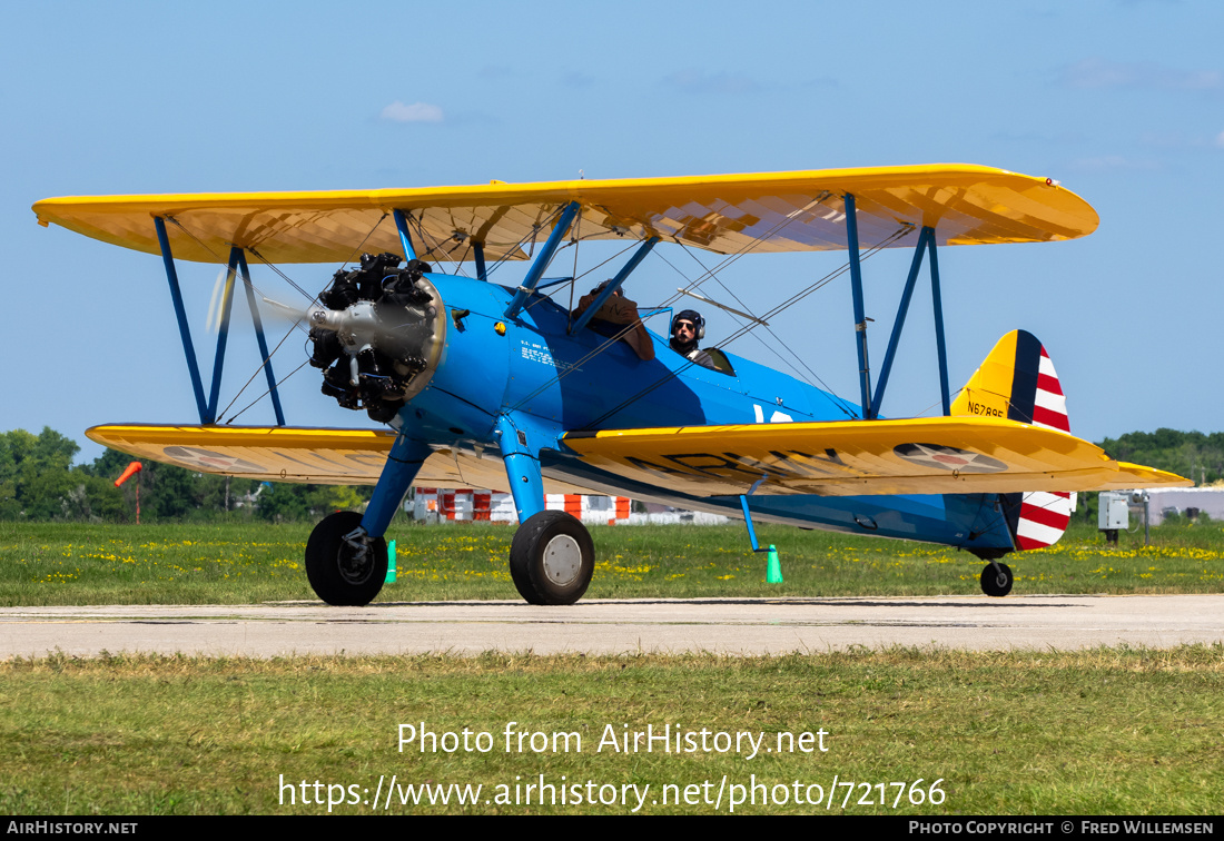 Aircraft Photo of N67895 | Boeing E75 Kaydet | USA - Air Force | AirHistory.net #721766