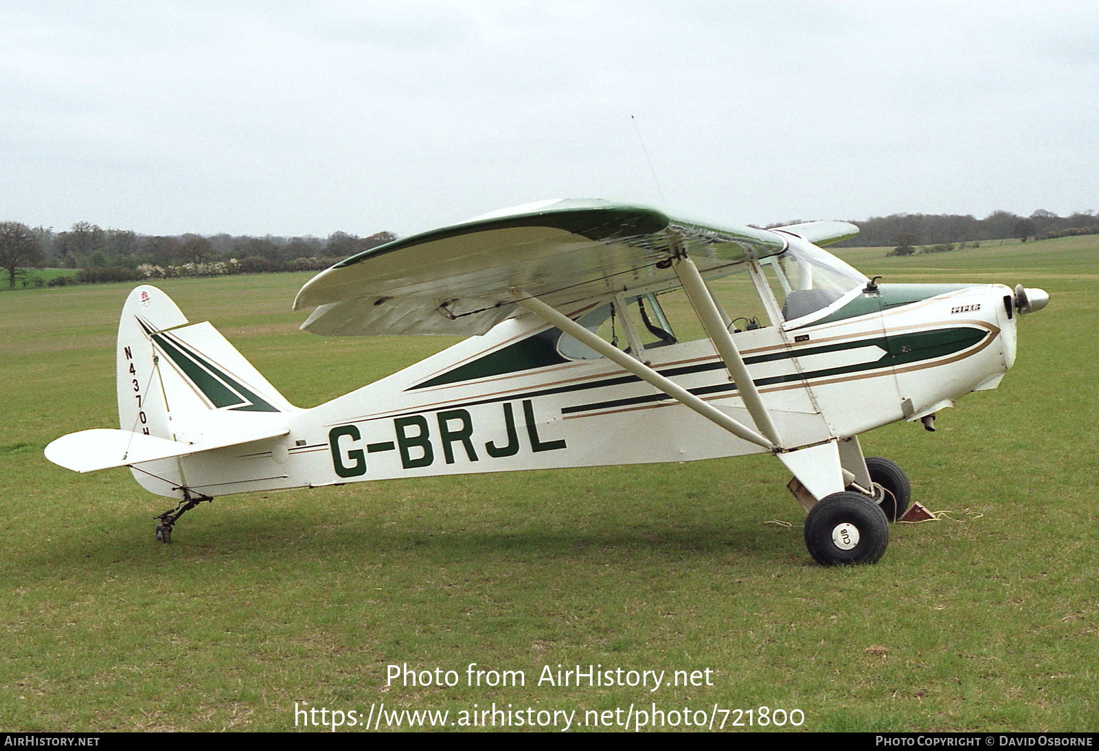 Aircraft Photo of G-BRJL / N4370H | Piper PA-15 Vagabond | AirHistory.net #721800