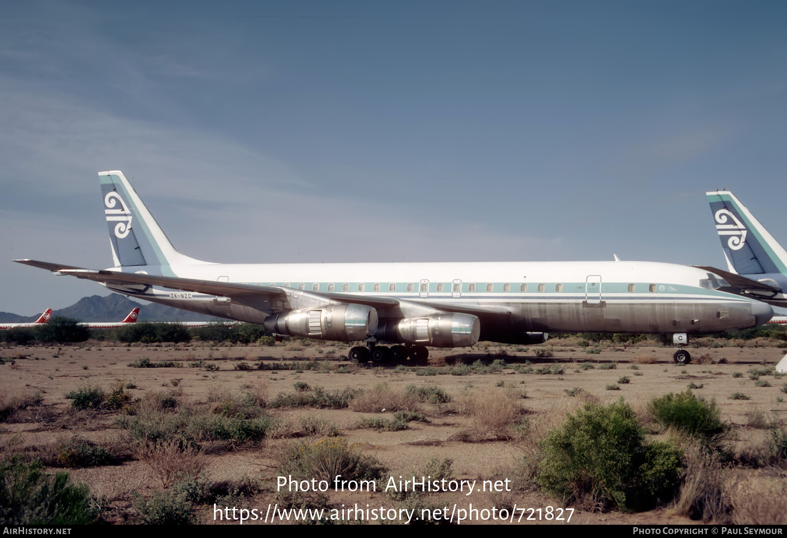 Aircraft Photo of ZK-NZC | Douglas DC-8-52 | Air New Zealand | AirHistory.net #721827