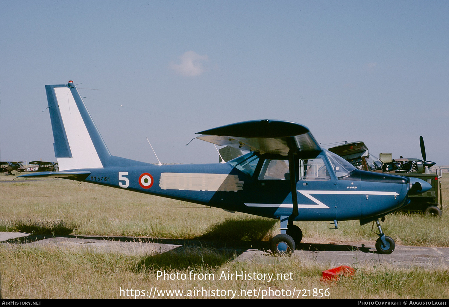 Aircraft Photo of MM57191 | Partenavia P-64B Oscar 200 | Italy - Polizia | AirHistory.net #721856