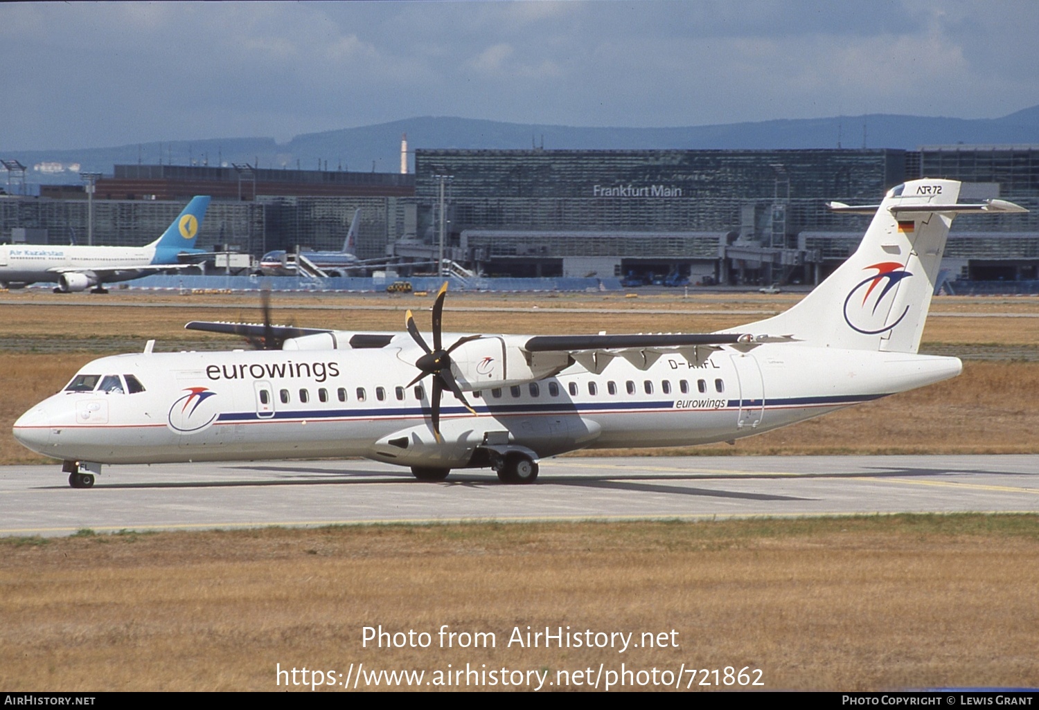 Aircraft Photo of D-ANFL | ATR ATR-72-500 (ATR-72-212A) | Eurowings | AirHistory.net #721862