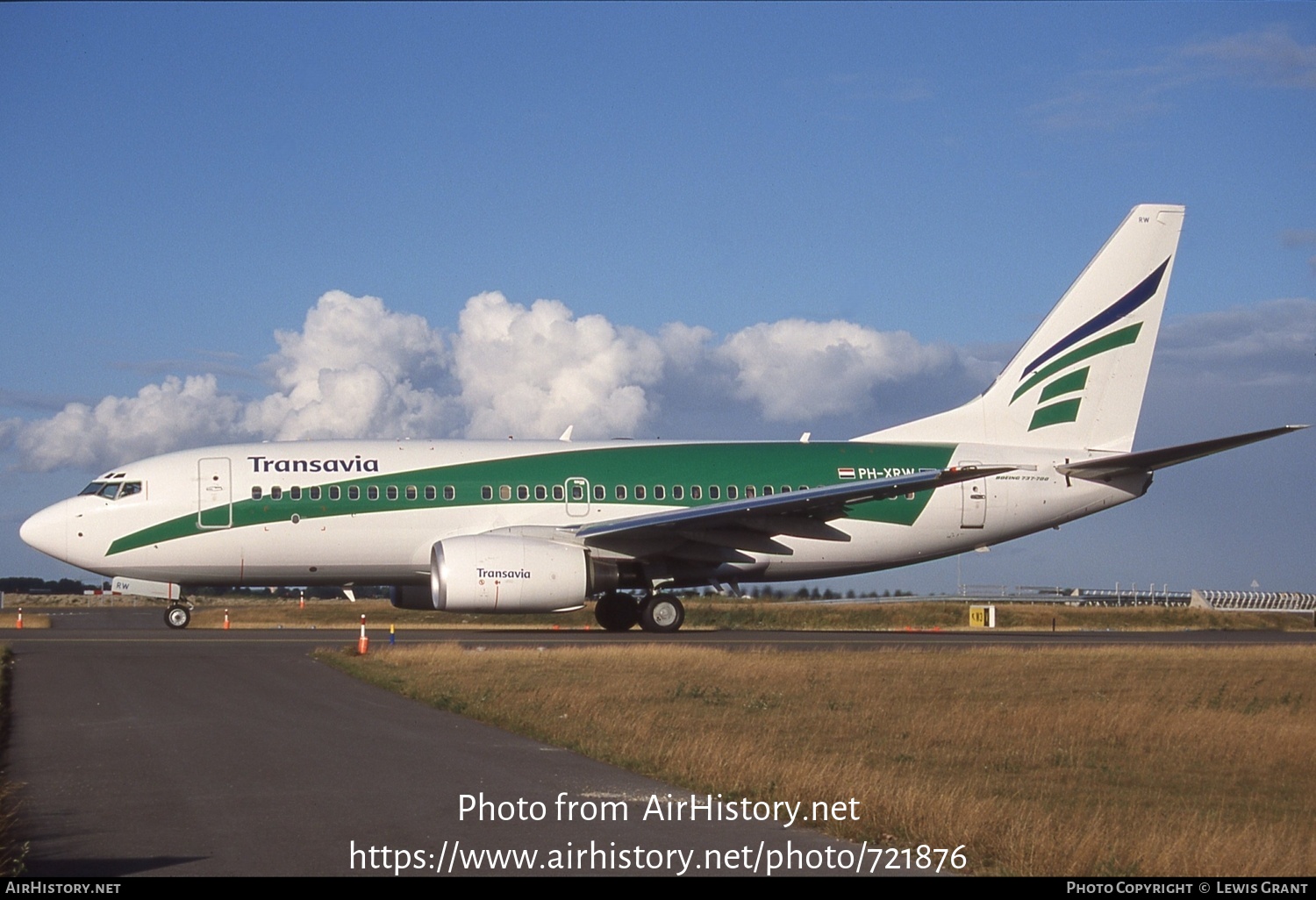 Aircraft Photo of PH-XRW | Boeing 737-7K2 | Transavia | AirHistory.net #721876