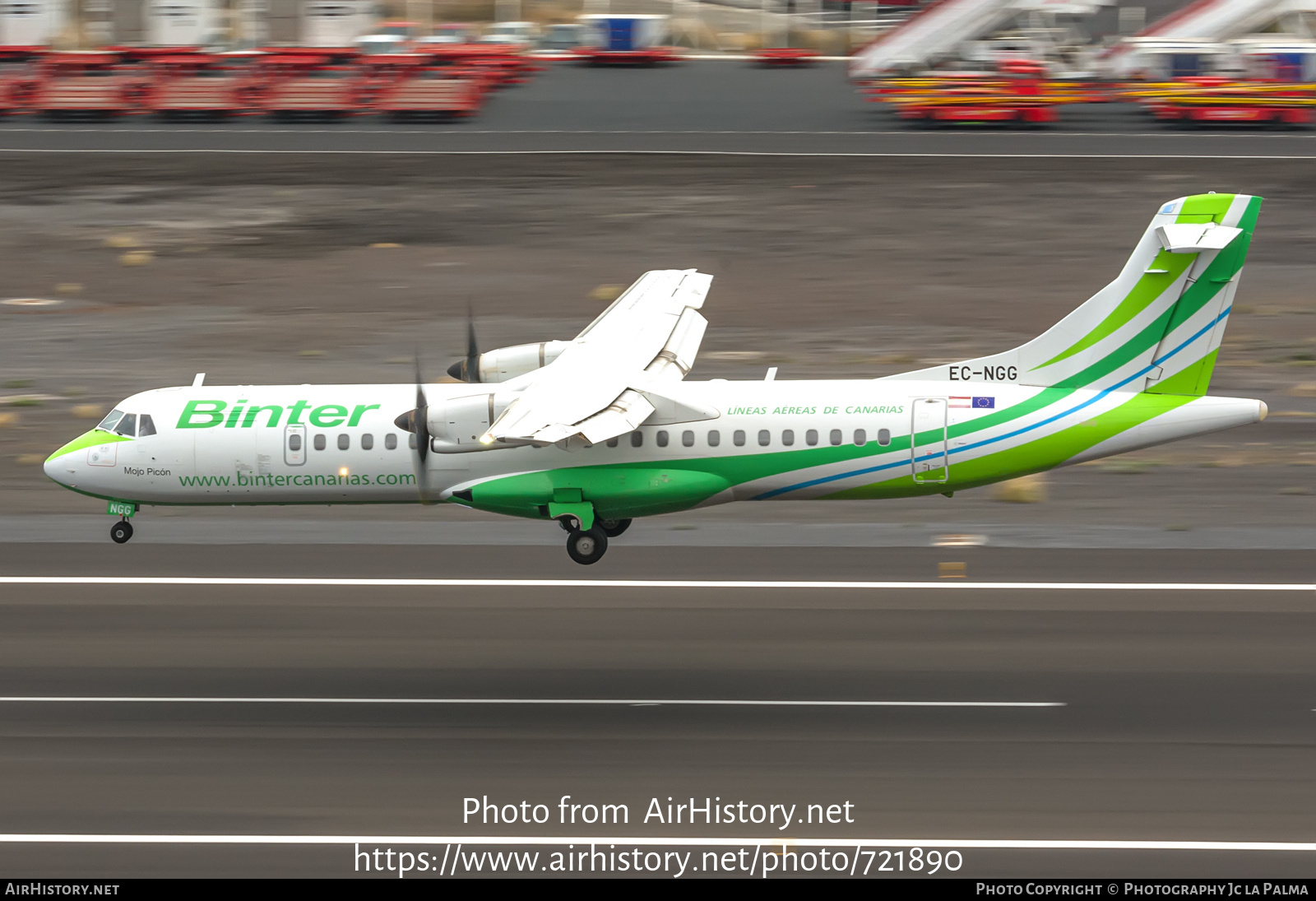 Aircraft Photo of EC-NGG | ATR ATR-72-600 (ATR-72-212A) | Binter Canarias | AirHistory.net #721890