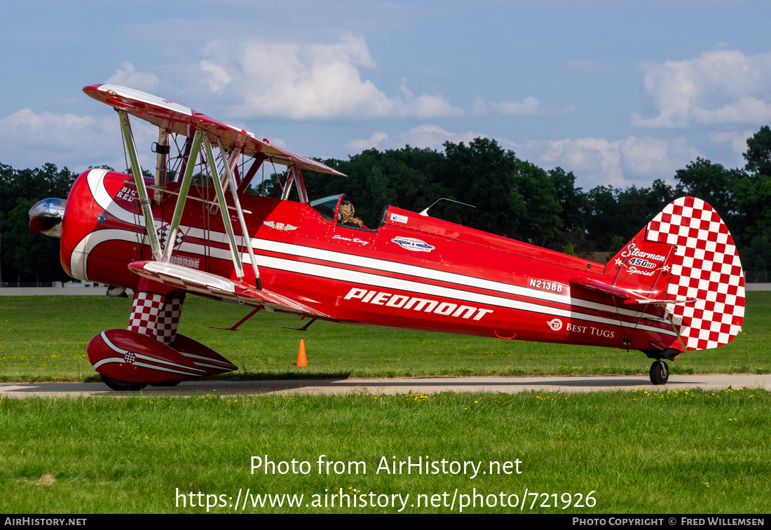 Aircraft Photo of N213BB | Boeing A75N1 Kaydet | AirHistory.net #721926