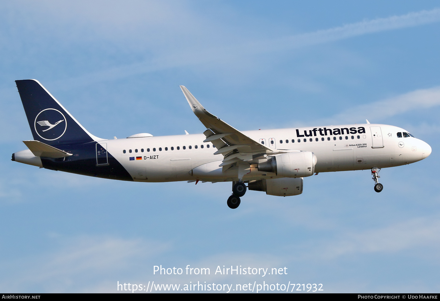 Aircraft Photo of D-AIZT | Airbus A320-214 | Lufthansa | AirHistory.net #721932