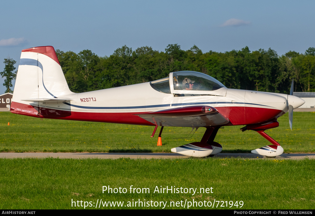 Aircraft Photo of N207TJ | Van's RV-7A | AirHistory.net #721949