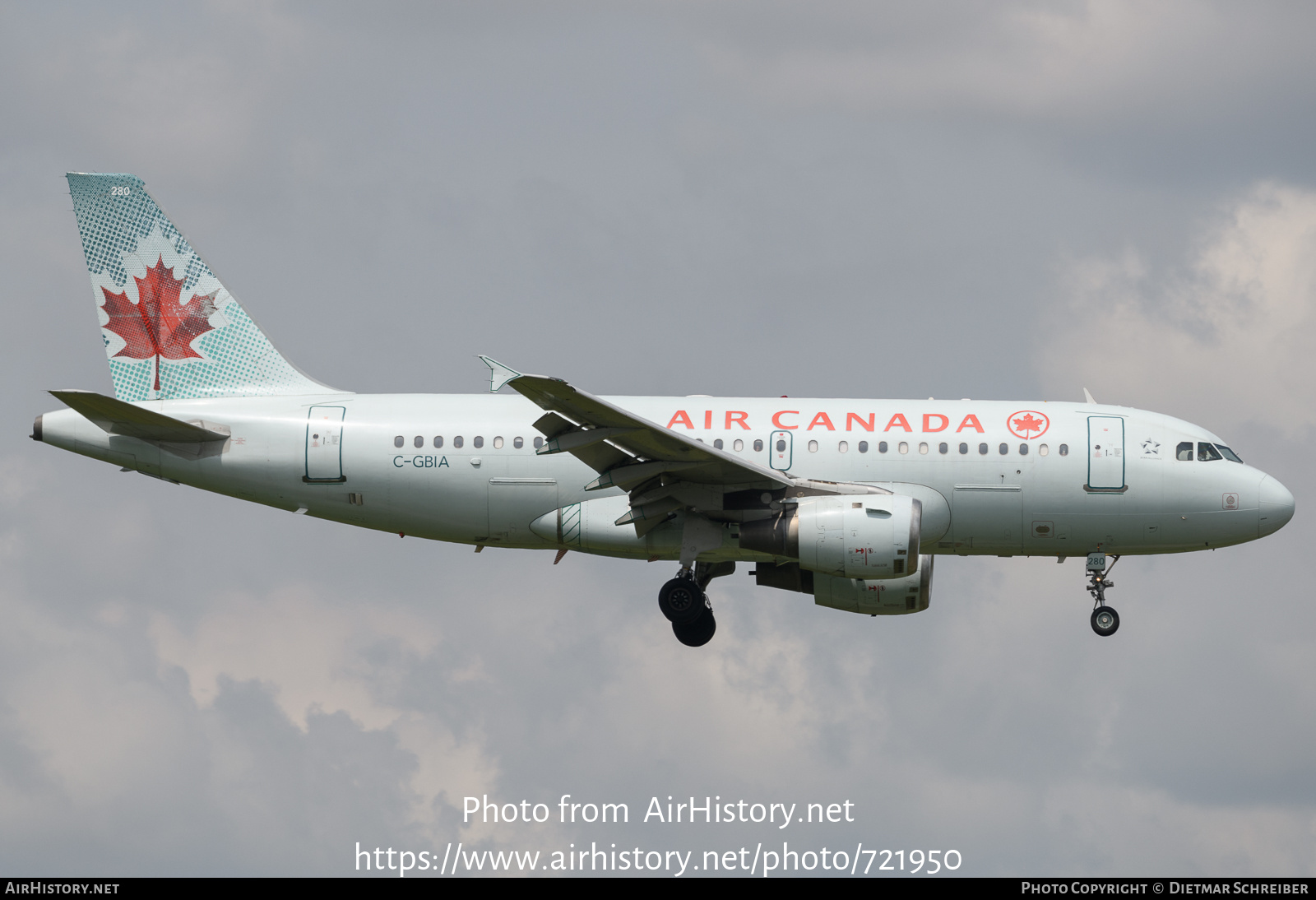 Aircraft Photo of C-GBIA | Airbus A319-114 | Air Canada Jetz | AirHistory.net #721950