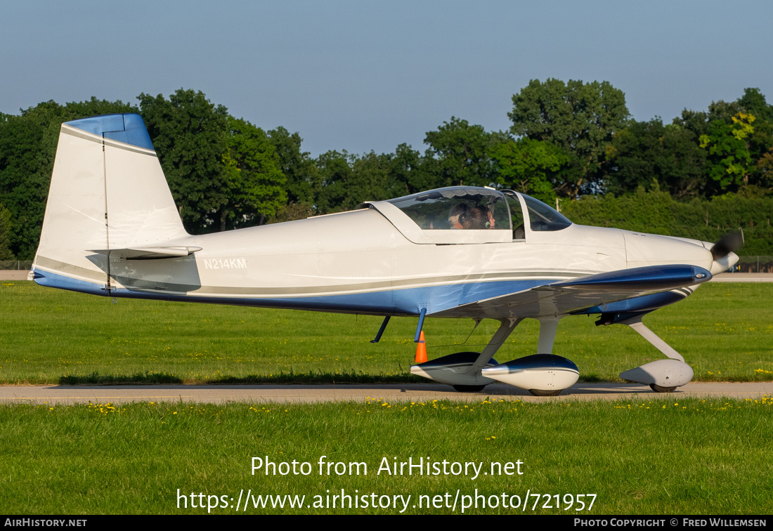 Aircraft Photo of N214KM | Van's RV-7A | AirHistory.net #721957