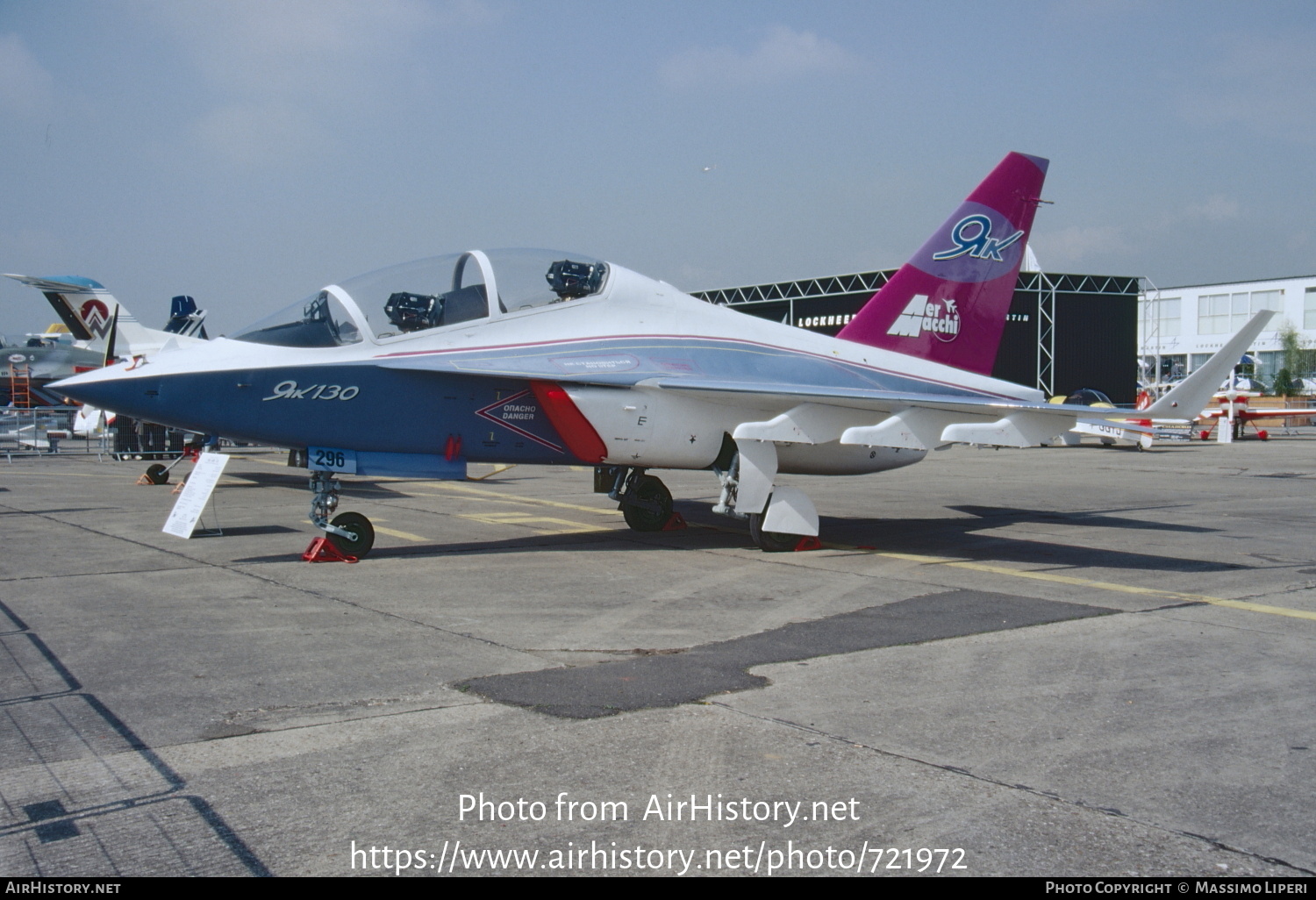 Aircraft Photo of 296 | Yakovlev Yak-130 | Aermacchi | AirHistory.net #721972